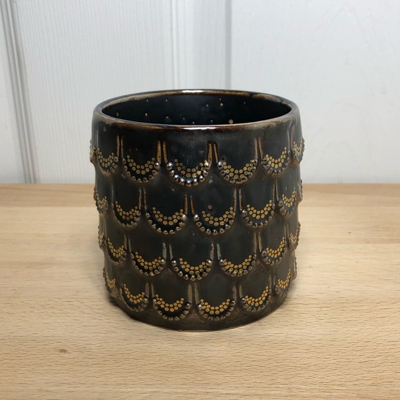 Starbucks 2015 Anniversary Pottery look Mermaid siren scale coffee Tea mug 10 Oz - Picture 5 of 13